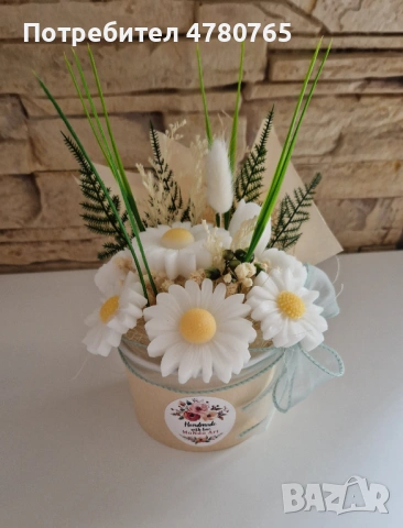 Ароматни сапунени цветя , снимка 3 - Декорация за дома - 54010594