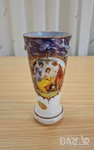 Комплект от графа и 6 чаши Bohemia, снимка 9 - Сервизи - 54386795
