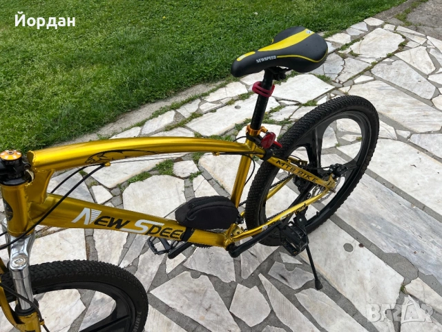 Велосипед Планински MTB Bike New Speed, снимка 4 - Велосипеди - 54453533