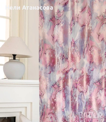 Красиви завеси-2 броя, снимка 2 - Пердета и завеси - 48433989