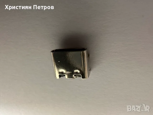 Type C USB букса за зареждане - 6 pin, снимка 3 - Резервни части за телефони - 55620598