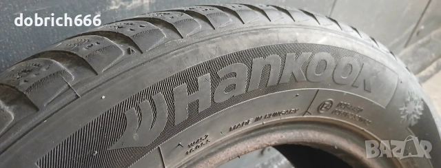185/60/15 зимна гума Hankook 5 евро, снимка 4 - Гуми и джанти - 54380789