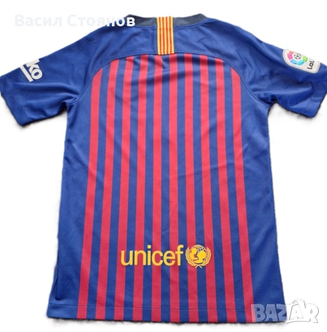 Барселона/Barcelona home 2018-19г. - за ръст 137-147см., снимка 6 - Фен артикули - 54330970