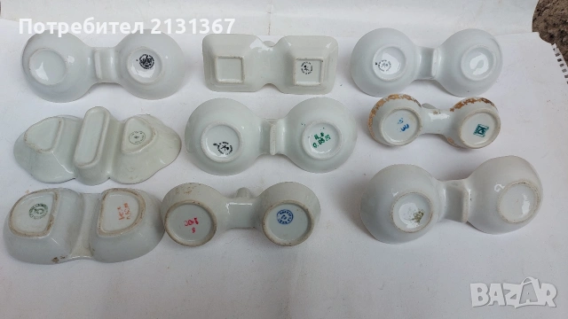 солница,порцелан,сервиз,български, снимка 6 - Други стоки за дома - 54614312
