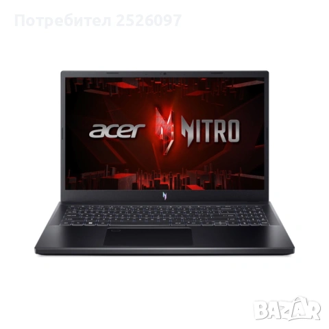 ACER Nitro V15/165Hz IPS/i9-13900H 24MB/RTX 4060 8GB/16GB DDR5/1TB/Гаранция, снимка 4 - Лаптопи за игри - 54214586