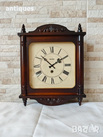 Стар руски стенен часовник - механичен - ВЕСНА / VESNA - 1970г.