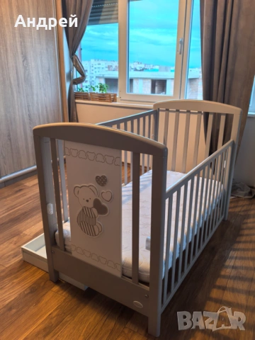 Бебешко креватче Foppapedretti Долчекуоре 500, снимка 6 - Бебешки легла и матраци - 54009155