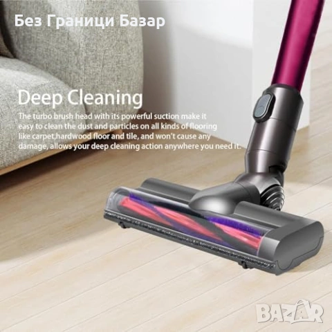 Нова Електрическа ролкова четка за прахосмукачка Dyson V6 DC74 SV09 подове килими, снимка 6 - Прахосмукачки - 54150867
