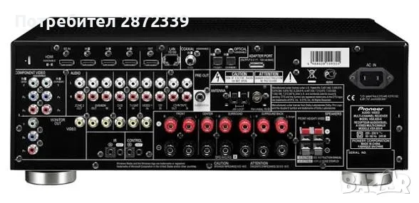 ресийвър pioneer vsx 920, снимка 2 - Ресийвъри, усилватели, смесителни пултове - 55409085