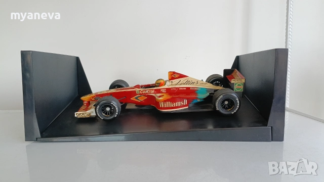Formula 1, Williams FW21, колекционерски модел от Minichamps в мащаб 1:18. , снимка 8 - Коли, камиони, мотори, писти - 55081389