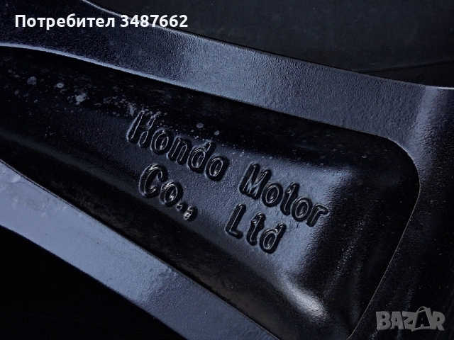 17цола оригинални за HONDA 7J×17 ет50 5×114.3 ц.64.1, снимка 8 - Гуми и джанти - 55060752