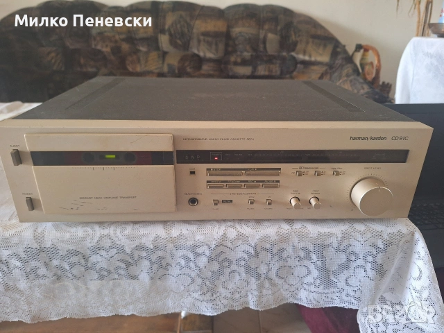 HARMAN KARDON CD 91 C.STEREO CASSETTE DECK.MADE IN JAPAN.