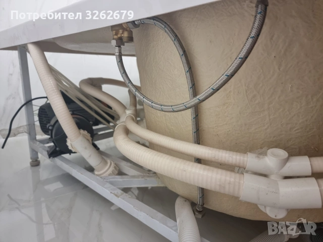 вана джакузи хидромасажна на интеркерамика нова, снимка 3 - Душ кабини и вани - 54892045