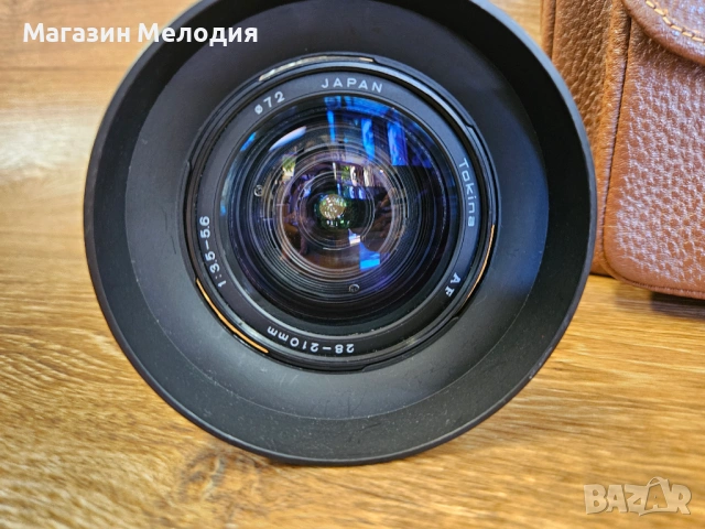 Фотоапарат Nikon F50 с обектив Tokina 28-210mm – Аналогова класика от златната ера на 90-те, снимка 4 - Фотоапарати - 54606270