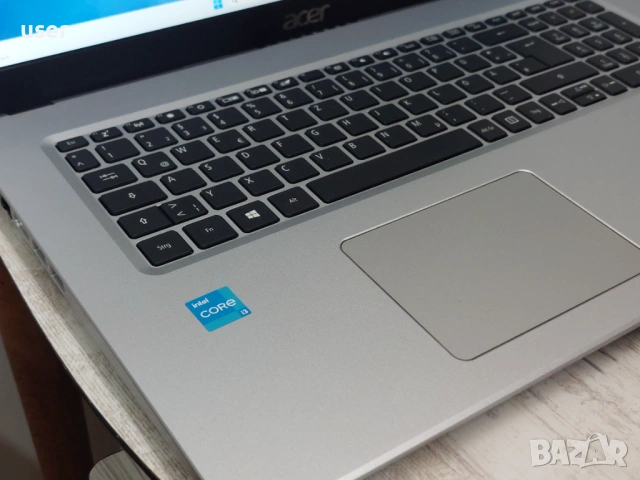 17.3", 12GB RAM, Core i3-1115G4, 512GB SSD NVMe лаптоп Acer Aspire 3 A317 A317-53, снимка 2 - Лаптопи за работа - 53991287