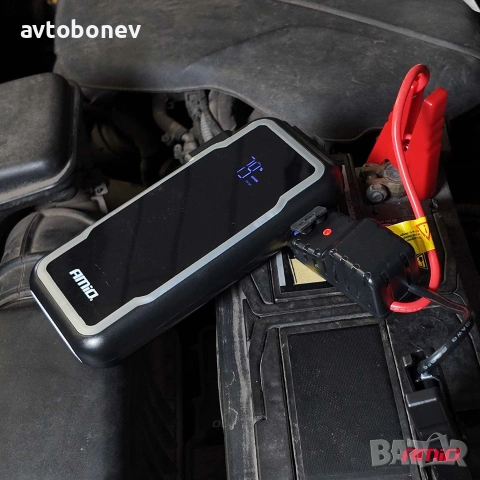 Устройство за бързо стартиране/booster/jump starter AMIO 3 in1-12V/1600A, снимка 8 - Аксесоари и консумативи - 55061579