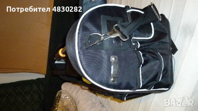 30 x 51 cm Куфар Чанта със метална държка за инструменти работна -Hard Base bag, снимка 3 - Куфари с инструменти - 54670251