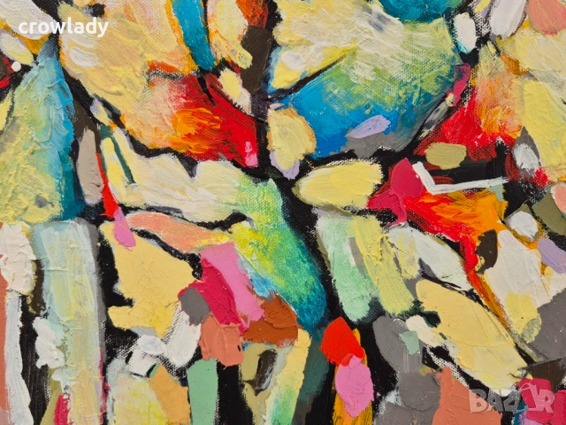 Иван Яхнаджиев Пейзаж къщи 2024г. боди арт 19, снимка 4 - Картини - 54087502