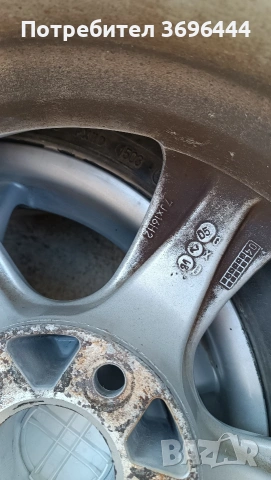 5x108 7Jx16, снимка 5 - Гуми и джанти - 54321198