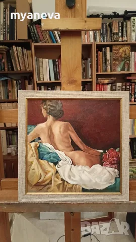 Авторска картина с маслени бои върху платно на Петя Хинкова. , снимка 2 - Картини - 55402481