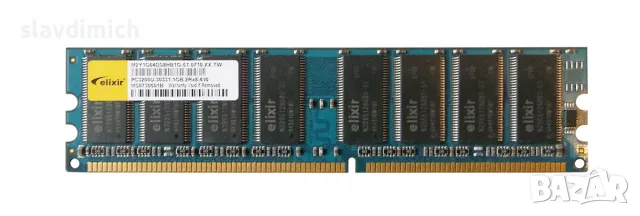 Рам Ram памет за компютър  1GB DDR 400 Mhz  PC3200, снимка 8 - RAM памет - 51794241