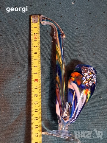 стъклена лула Murano 35/1, снимка 8 - Лули - 54316090