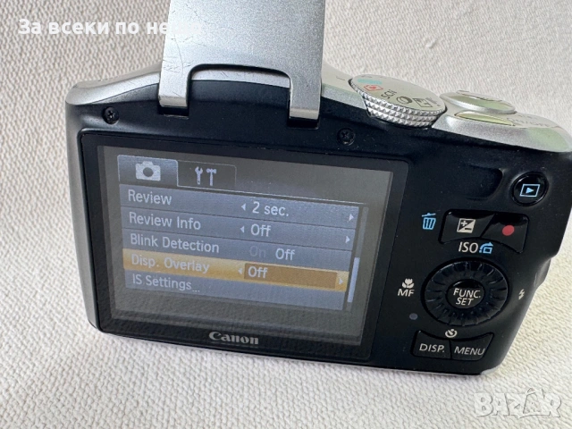 Цифров фотоапарат Canon PowerShot SX150 IS 14.1 MP, снимка 11 - Фотоапарати - 54060305