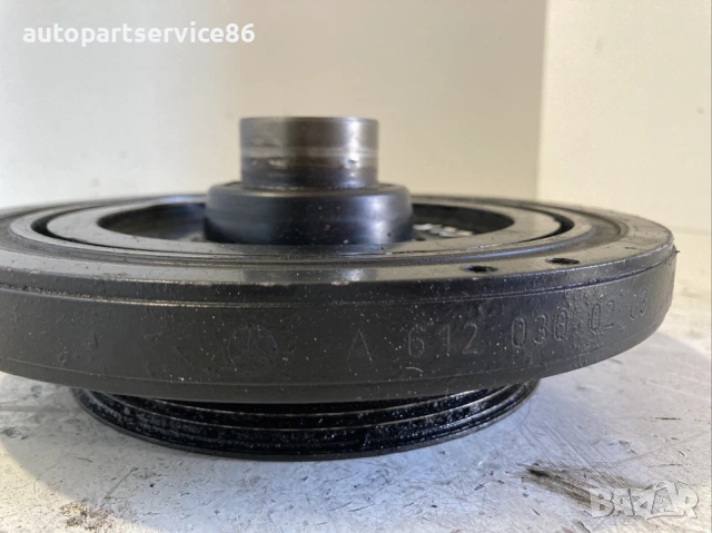 Шкив на колянов вал 2.7 CDI 612.967 120Kw за Mercedes Clk W209 (Eng) A6120300203, снимка 3 - Части - 54158741