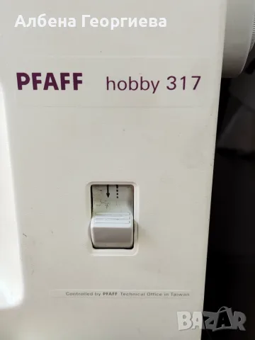 Шевна машина PFAFF hobby 317 , снимка 3 - Шевни машини - 55601502
