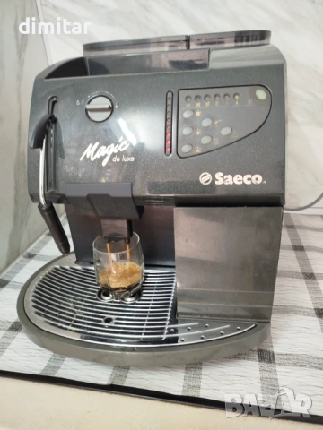 Кафе автомат SAECO Magic de Luxe , снимка 4 - Кафемашини - 54339472