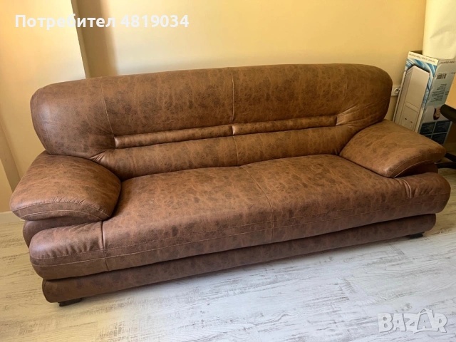 Диван 1 + 3, снимка 4 - Дивани и мека мебел - 54442517