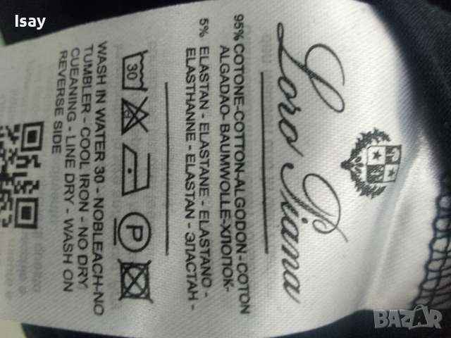 Мъжка тениска ЛОРО ПИАНА 2ХЛ последен размер, снимка 2 - Тениски - 54192807