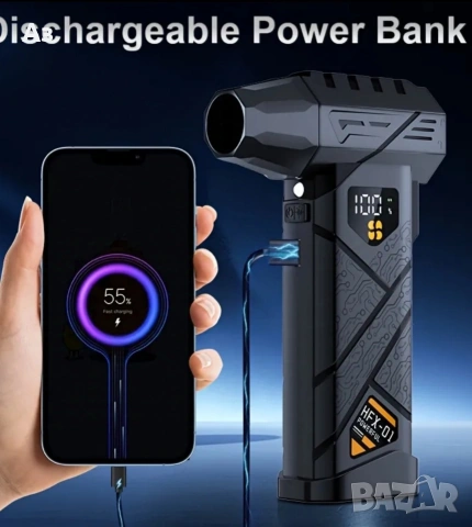 Въздушен вентилатор, снимка 6 - Вентилатори - 54042279