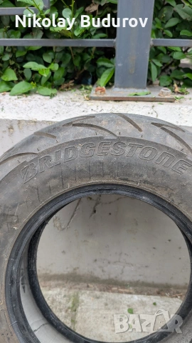 Скутер гуми Bridgestone Hoop/Battlax, снимка 2 - Гуми и джанти - 54608225
