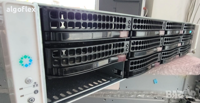 Сървър 2 нода Supermicro 6028TR-D71R 12LFF 2U X10DRT-H 4*E5-2690v4 128GB, снимка 2 - Работни компютри - 55246977