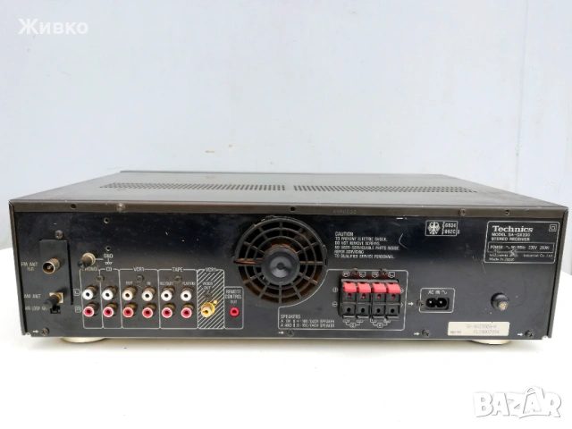 TECHNICS ресивър, снимка 6 - Ресийвъри, усилватели, смесителни пултове - 54133214