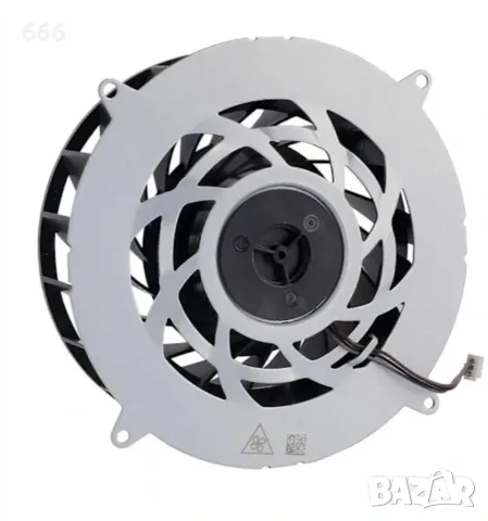 Вътрешен охлаждащ вентилатор за конзола PS5 Slim, 19 перки, 12V, 1.69A, снимка 5 - Аксесоари - 55431377