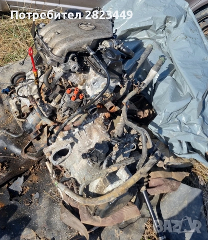 двигател vw 1.6i 101коня 1995г и скрости, снимка 5 - Части - 54387553