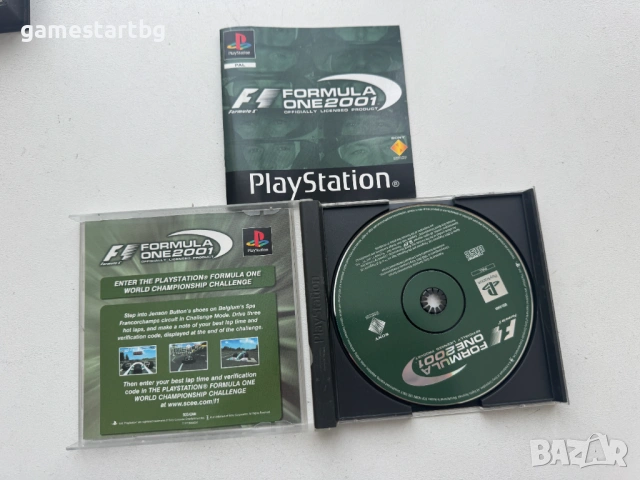 F1 Formula one 2001 за PS1, снимка 3 - Игри за PlayStation - 54527931