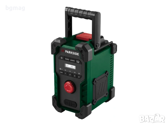 Parkside PBR F10 A1 строително радио с FM, Bluetooth USB Flash players-захранва се с 12V,20V,220V, снимка 8 - Радиокасетофони, транзистори - 54276444