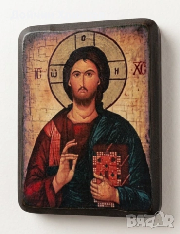 Исус Христос Пантократор , снимка 2 - Икони - 54733902