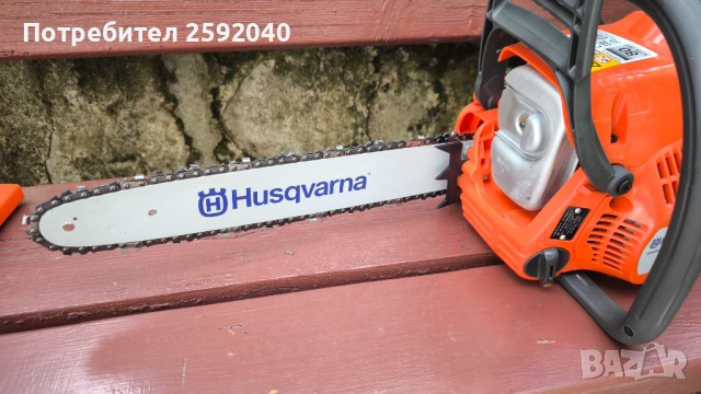 Нова моторна резачка Husqvarna 120 mark II, снимка 2 - Градинска техника - 54702099