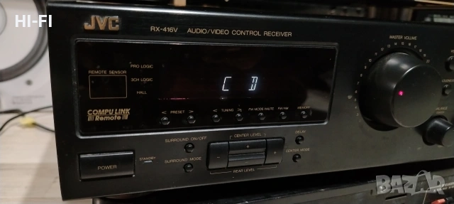 JVC rx 416 vbk JVC xl v184bk, снимка 2 - Ресийвъри, усилватели, смесителни пултове - 54115783