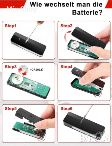 Нов Комплект Дистанционно управление за гаражна врата, 868 MHz,UV устойчиво, 30-50 m, снимка 7 - Друга електроника - 54076360