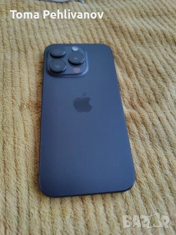 iPhone 15 Pro 256/100% BH + гаранция , снимка 3 - Apple iPhone - 54814284