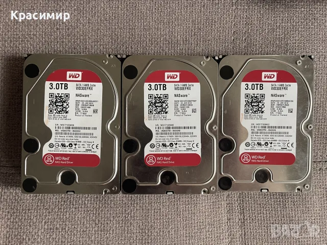 4TB и 3TB - 3.5” дискове