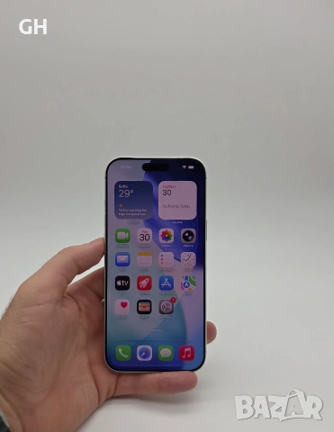 iPhone 17 Pro Max 256 GB Silver |  Гаранция | Като нов, снимка 2 - Apple iPhone - 55126127
