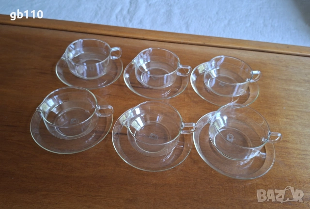 Сервиз Йенско стъкло от ГДР - Jennaer Glas DDR