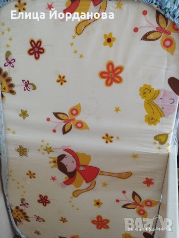 Комбинирана бебешка кошара, снимка 13 - Мебели за детската стая - 54210653