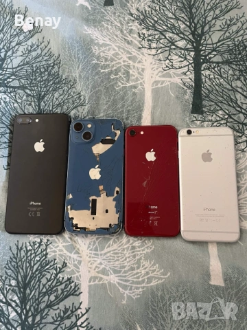 ЛОТ Телефони за части. iPhone 13, iPhone 8, iPhone 6